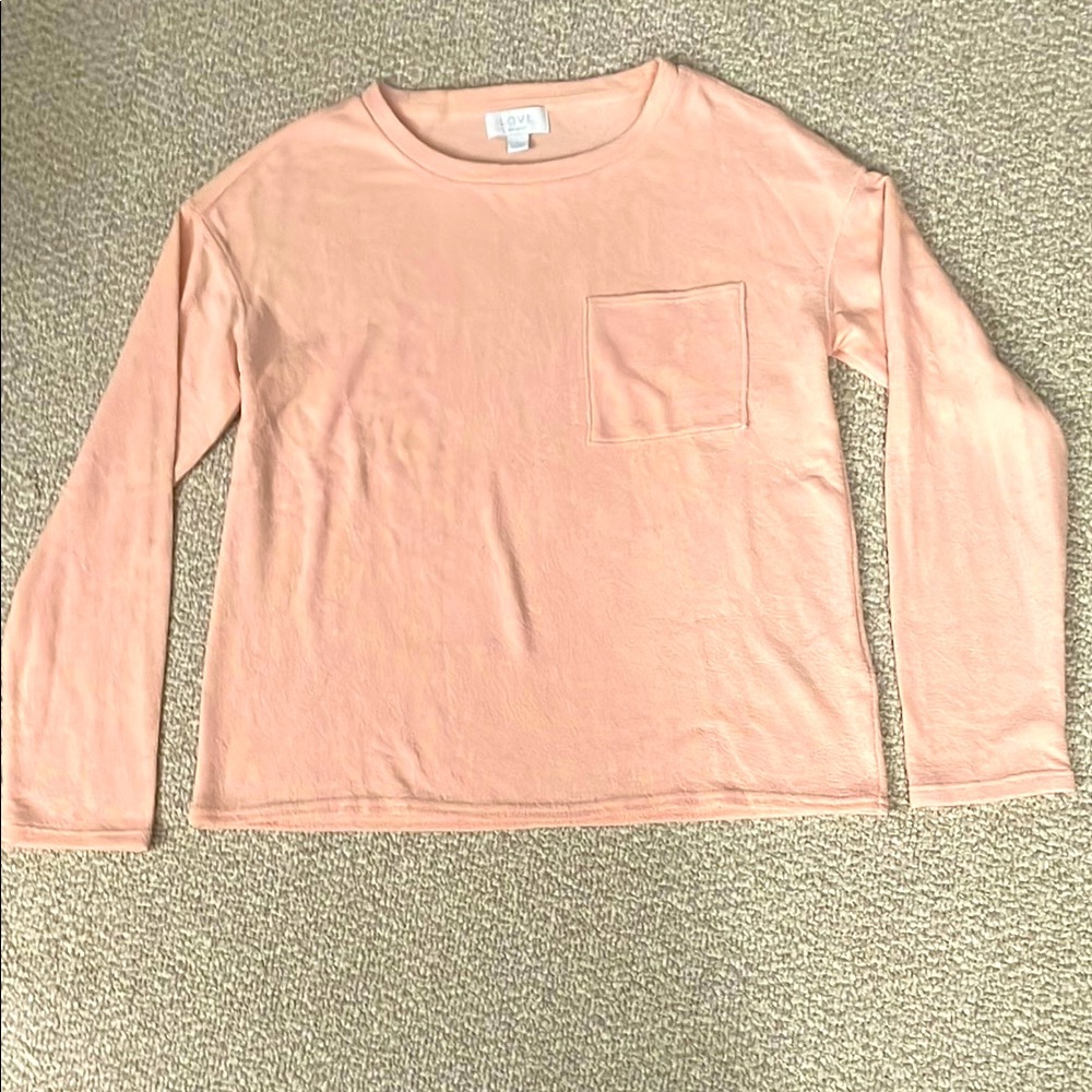 Gap Love Knitted Pullover Peach Top Size S.